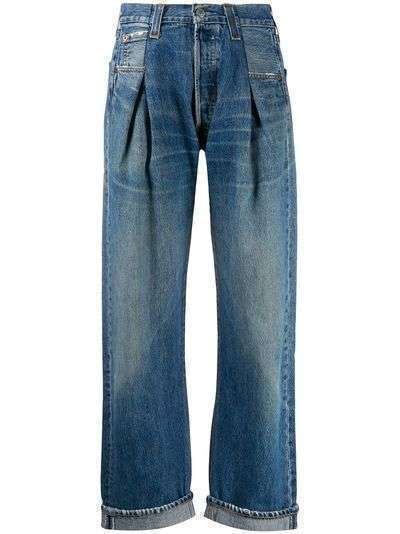 RE/DONE джинсы со складками