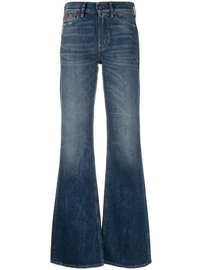 Ralph Lauren Collection расклешенные джинсы широкого кроя