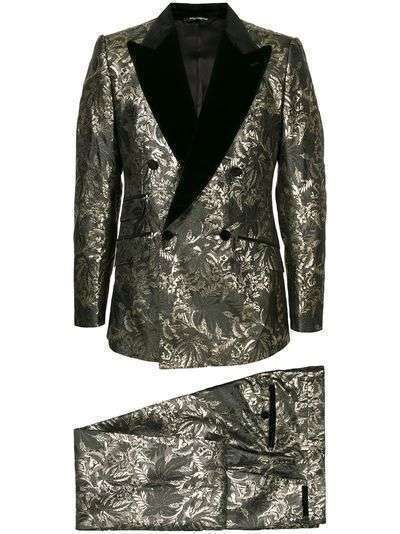 Dolce & Gabbana вечерний костюм с двубортным пиджаком