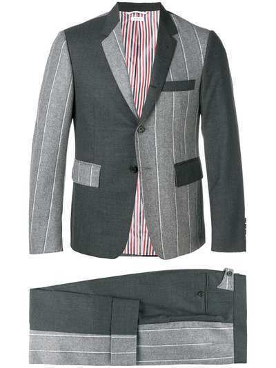 Thom Browne классический фланелевый костюм 'S120s' с полосками