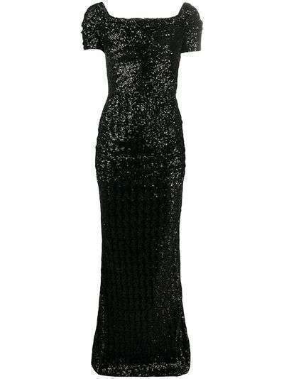 Dolce & Gabbana вечернее платье с пайетками