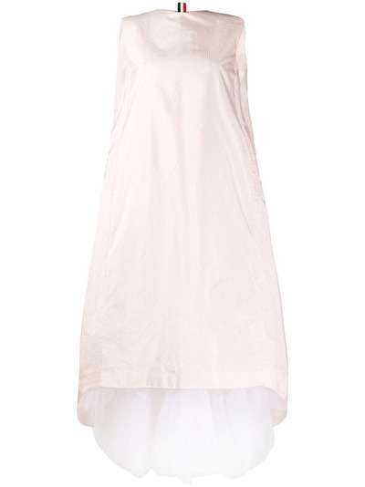 Thom Browne платье из сирсакера