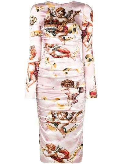 Dolce & Gabbana платье с принтом