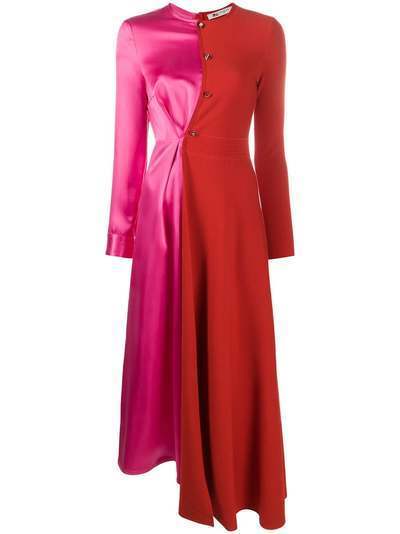 Ports 1961 двухцветное платье миди