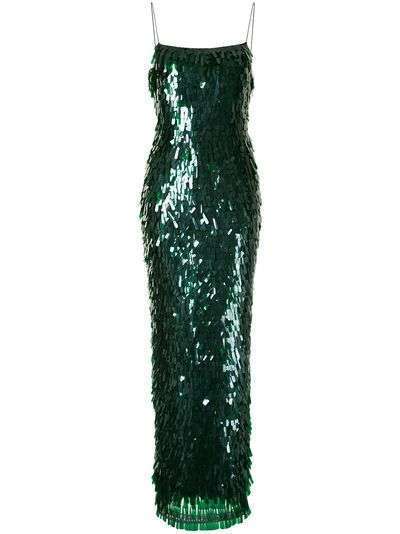 Rachel Gilbert вечернее платье Tayah с пайетками