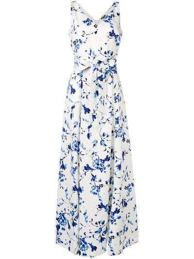 Lauren Ralph Lauren вечернее платье Tivianna с цветочным принтом