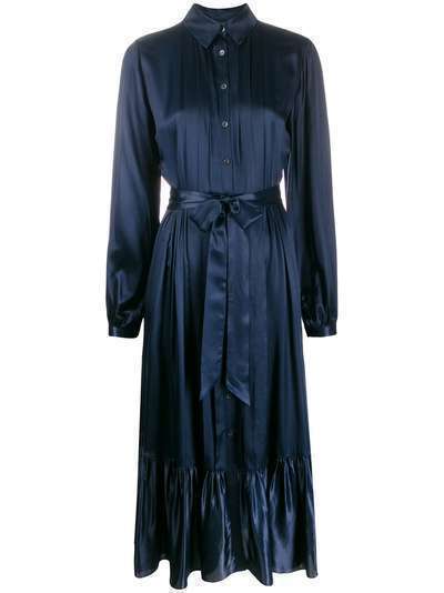 Temperley London платье-рубашка с поясом