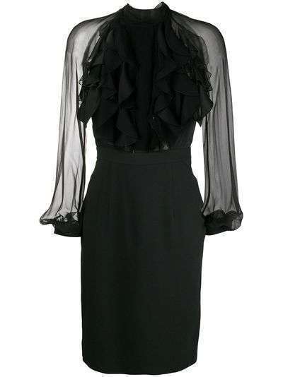 Dsquared2 ruffled front dress