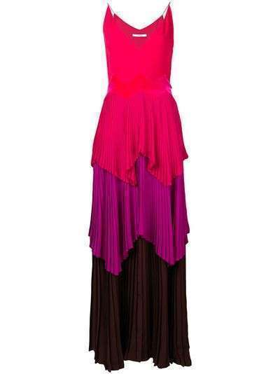 Givenchy многослойное плиссированное платье