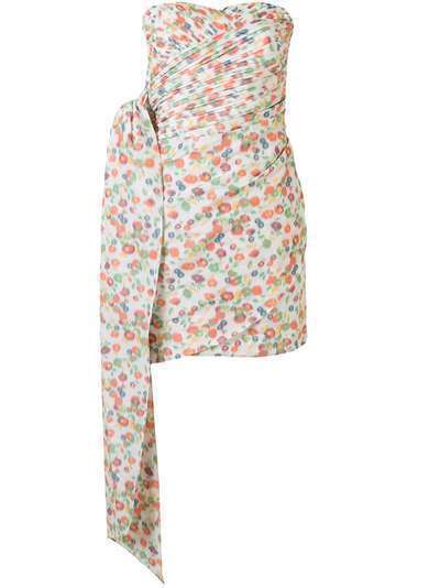 Tory Burch платье мини с цветочным принтом