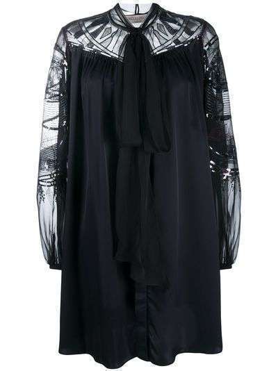Emilio Pucci расклешенное платье с пайетками