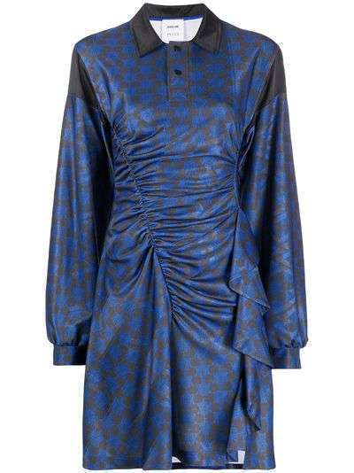 Emilio Pucci платье с оборками и принтом из коллаборации с Koche