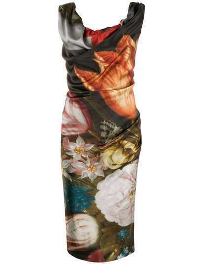 Vivienne Westwood платье миди Ginnie Bosschaert с принтом