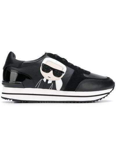 Karl Lagerfeld кроссовки на платформе