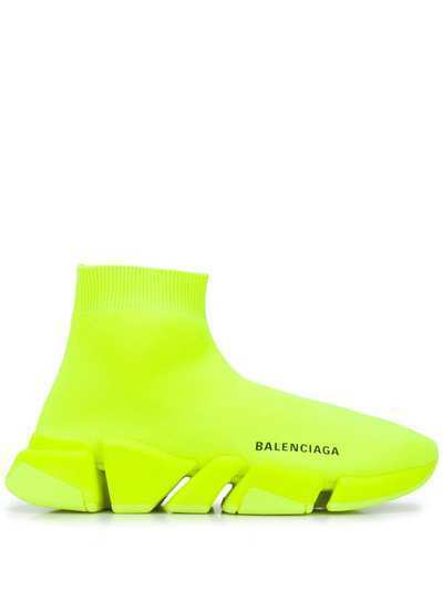 Balenciaga кроссовки-носки Speed.2 LT Knit Sole Mono FL