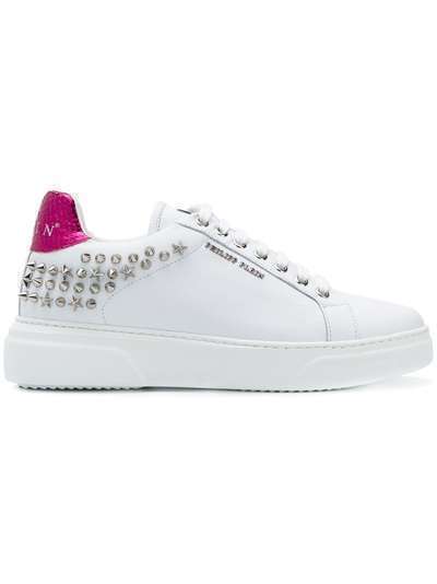Philipp Plein studded lace-up sneakers