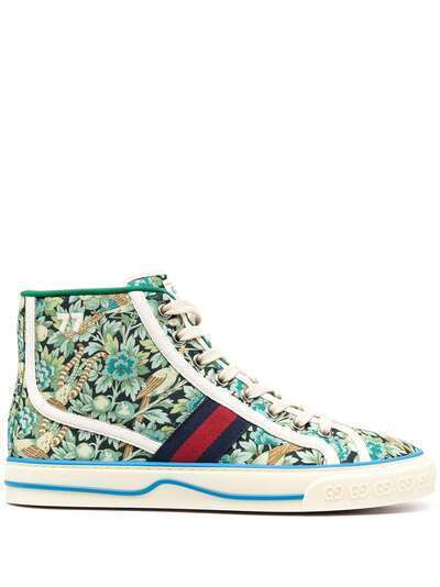 Gucci высокие кеды Gucci Liberty Tennis 1977