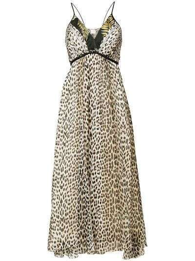 Forte Forte платье с леопардовым принтом