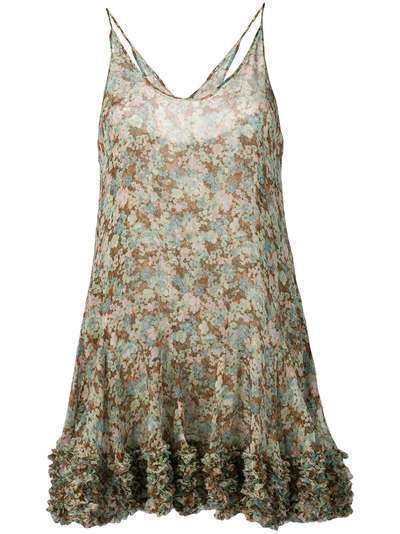 Stella McCartney платье с цветочным принтом