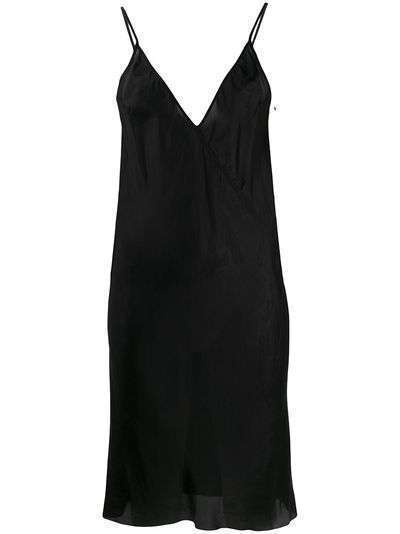 Rick Owens однотонное платье мини