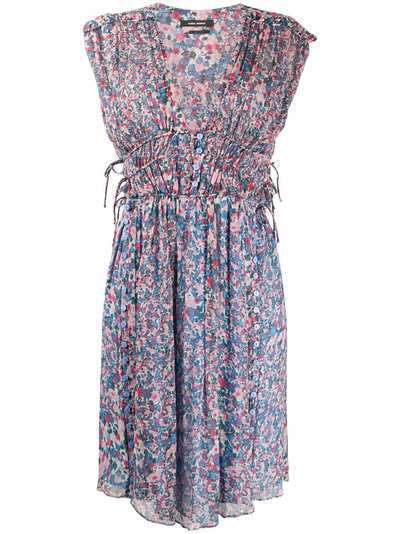 Isabel Marant платье Oaxoli с цветочным принтом