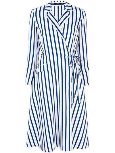 Polo Ralph Lauren платье в полоску с запахом