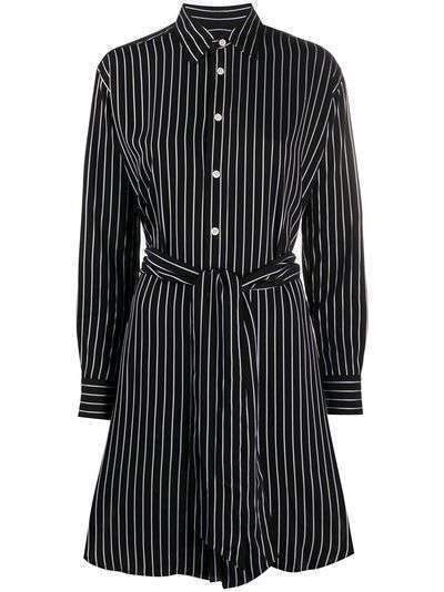 Polo Ralph Lauren платье-рубашка в полоску