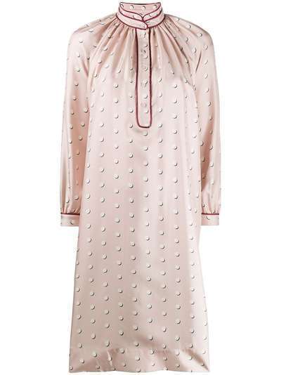 Ports 1961 платье-рубашка в горох