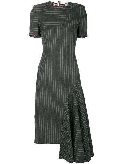 Thom Browne платье-футляр в полоску