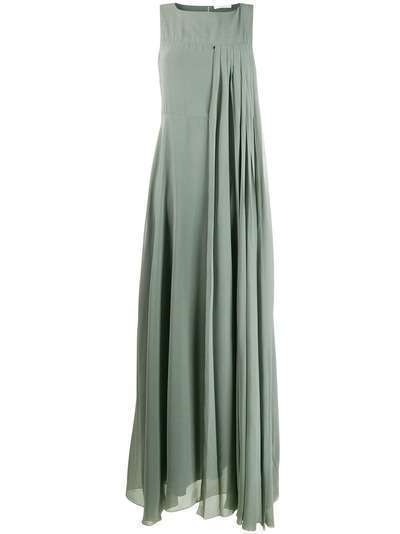 Fabiana Filippi шифоновое плиссированное платье