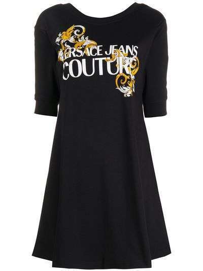 Versace Jeans Couture платье-футболка оверсайз