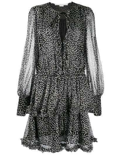 Stella McCartney платье в горох с оборками