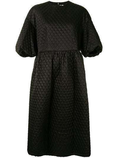 Comme Des Garçons Noir Kei Ninomiya стеганое платье