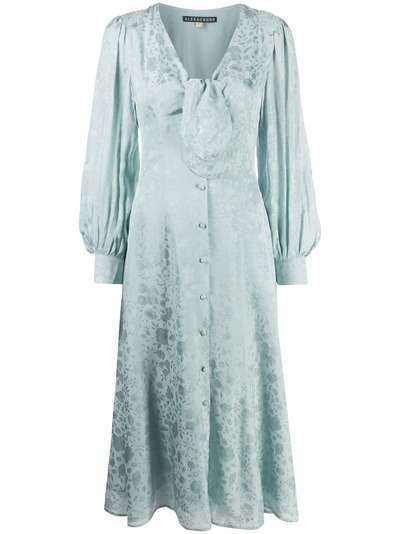 Alexa Chung платье-рубашка с цветочным узором