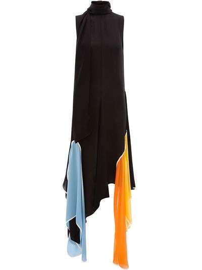JW Anderson платье Petal асимметричного кроя