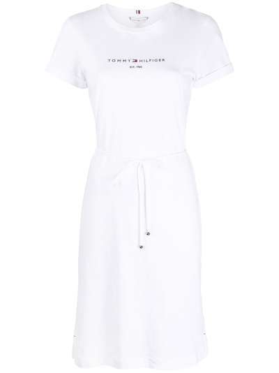 Tommy Hilfiger платье-футболка с логотипом