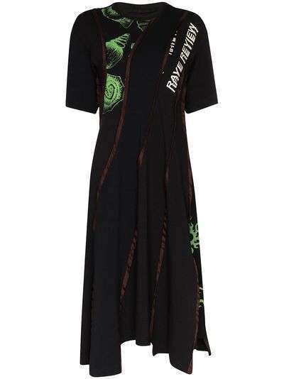 Rave Review платье миди Mona со складками