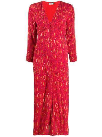 Rixo платье Katie Klimt с принтом