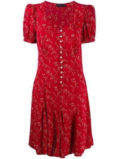 Polo Ralph Lauren платье с цветочным принтом