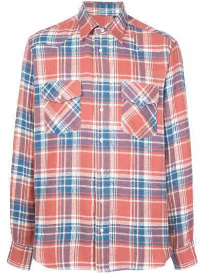 Gitman Vintage клетчатая рубашка California Western