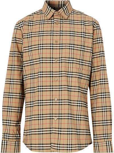 Burberry рубашка в клетку Vintage Check