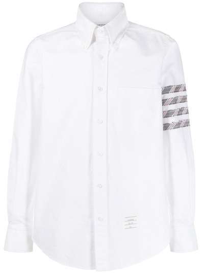 Thom Browne рубашка оксфорд с полосками 4-Bar