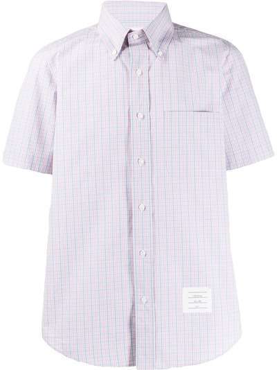 Thom Browne клетчатая рубашка
