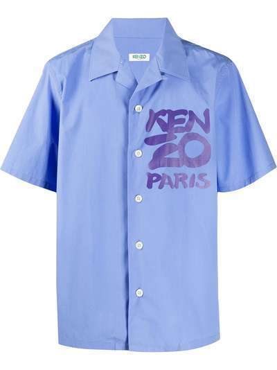 Kenzo рубашка-поло с короткими рукавами и логотипом