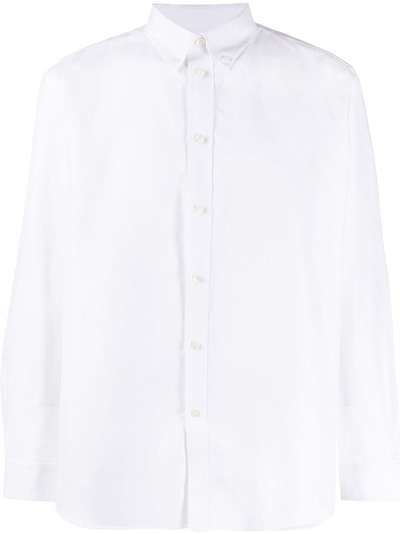Givenchy рубашка оксфорд с логотипом