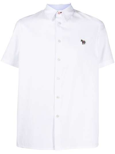 PS Paul Smith рубашка с вышитым логотипом