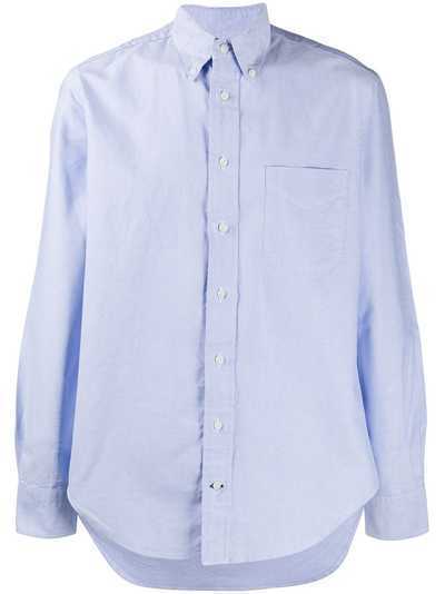 Gitman Vintage рубашка оксфорд на пуговицах