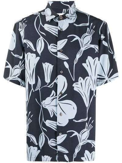Paul Smith рубашка с принтом Floral Cutout