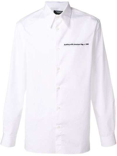 Calvin Klein 205W39nyc рубашка с вышивкой