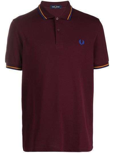 Fred Perry рубашка поло с вышитым логотипом